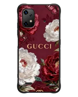 Чехол для UMIDIGI Bison X20 с картинкой «Gucci — бордовые розы» Чехол для UMIDIGI Bison X20 с картинкой «Gucci — бордовые розы»