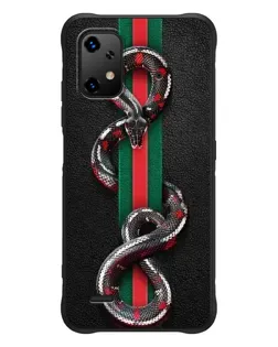 Чехол для UMIDIGI Bison X20 с картинкой «Gucci — змея на полосе» Чехол для UMIDIGI Bison X20 с картинкой «Gucci — змея на полосе»