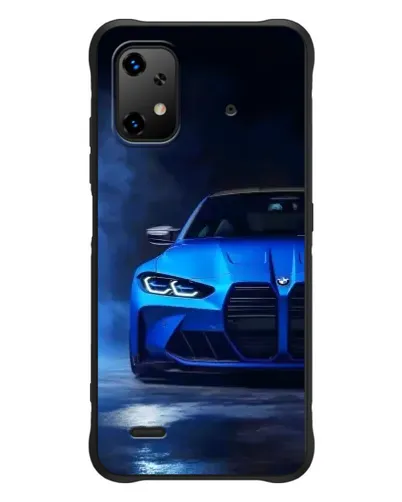 Чехол для UMIDIGI Bison X20 с картинкой «Голубая BMW M4»