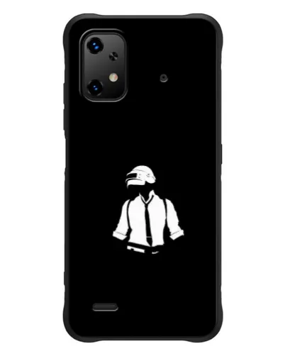 Чехол для UMIDIGI Bison X20 с картинкой «PUBG — белый шлем»