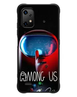 Чохол для UMIDIGI Bison X20 з картинкою «Червоний імпостер — макро» Чохол для UMIDIGI Bison X20 з картинкою «Червоний імпостер — макро»