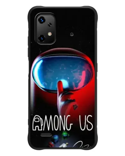 Чехол для UMIDIGI Bison X20 с картинкой «Красный импостер — макро» Чехол для UMIDIGI Bison X20 с картинкой «Красный импостер — макро»