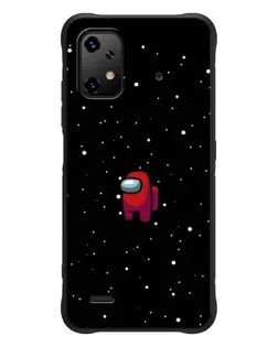 Чехол для UMIDIGI Bison X20 с картинкой «Красный Among Us»