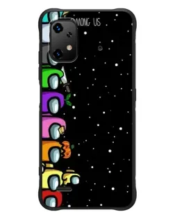 Чехол для UMIDIGI Bison X20 с картинкой «Команда Among Us»
