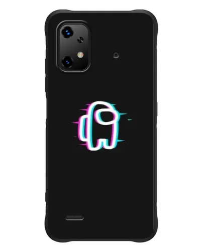 Чехол для UMIDIGI Bison X20 с картинкой «Among Us неон» Чехол для UMIDIGI Bison X20 с картинкой «Among Us неон»