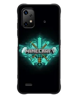 Чехол для UMIDIGI Bison X20 с картинкой «Minecraft Diamond лого» Чехол для UMIDIGI Bison X20 с картинкой «Minecraft Diamond лого»