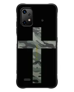 Чехол для UMIDIGI Bison X20 с картинкой «Милитари Крест»