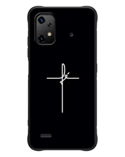 Чехол для UMIDIGI Bison X20 с картинкой «Тонкий крест» Чехол для UMIDIGI Bison X20 с картинкой «Тонкий крест»