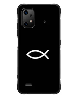 Чехол для UMIDIGI Bison X20 с картинкой «Символ рыбы Jesus» Чехол для UMIDIGI Bison X20 с картинкой «Символ рыбы Jesus»