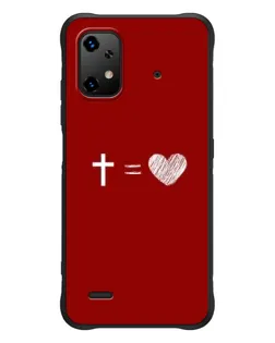 Чехол для UMIDIGI Bison X20 с картинкой «Уравнение любви» Чехол для UMIDIGI Bison X20 с картинкой «Уравнение любви»
