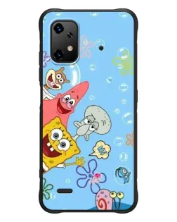 Чехол для UMIDIGI Bison X20 с картинкой «Веселые пузырьки»