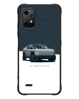 Чехол для UMIDIGI Bison X20 с картинкой «Серебристый Cybertruck Tesla» Чехол для UMIDIGI Bison X20 с картинкой «Серебристый Cybertruck Tesla»