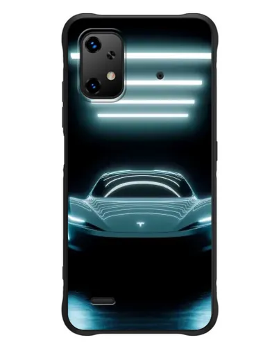 Чехол для UMIDIGI Bison X20 с картинкой «Tesla в неоне» Чехол для UMIDIGI Bison X20 с картинкой «Tesla в неоне»