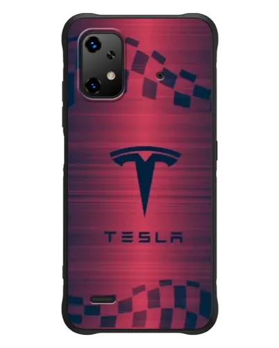 Чехол для UMIDIGI Bison X20 с картинкой «Тесла красный карбон» Чехол для UMIDIGI Bison X20 с картинкой «Тесла красный карбон»