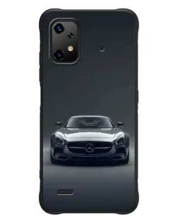 Чехол для UMIDIGI Bison X20 с картинкой «Mercedes на черном»