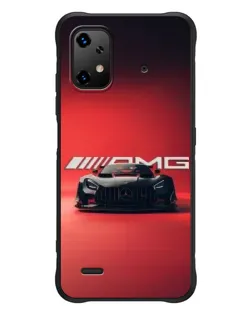 Чехол для UMIDIGI Bison X20 с картинкой «Mercedes AMG — красная линия»