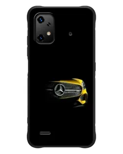Чехол для UMIDIGI Bison X20 с картинкой «Mercedes — ретро стиль»