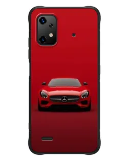 Чехол для UMIDIGI Bison X20 с картинкой «Красный Mercedes AMG»