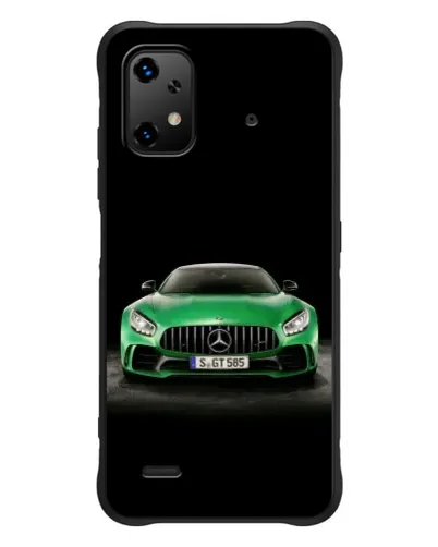 Чехол для UMIDIGI Bison X20 с картинкой «Mercedes — неоновый лого»