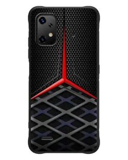 Чехол для UMIDIGI Bison X20 с картинкой «Mercedes Carbon Grid»