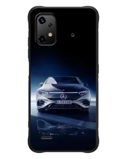 Чехол для UMIDIGI Bison X20 с картинкой «Ночной Mercedes EQ»
