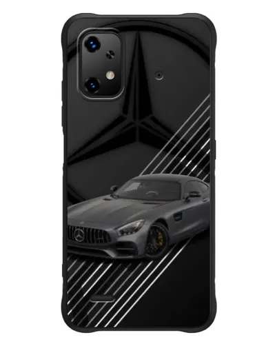 Чехол для UMIDIGI Bison X20 с картинкой «Mercedes AMG — графика»