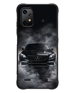 Чехол для UMIDIGI Bison X20 с картинкой «Mercedes в дыму»