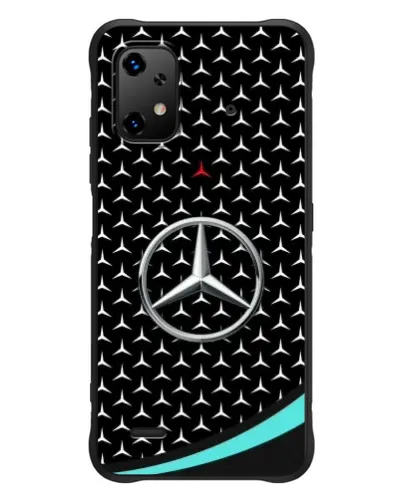Чехол для UMIDIGI Bison X20 с картинкой «Mercedes — бирюзовый акцент»