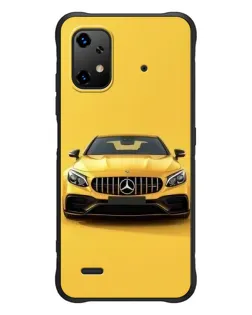 Чехол для UMIDIGI Bison X20 с картинкой «Желтый Mercedes GT»