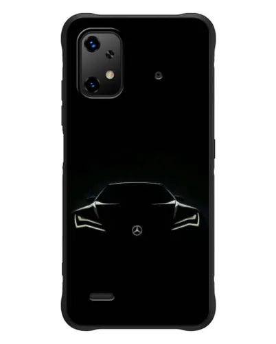 Чехол для UMIDIGI Bison X20 с картинкой «Mercedes — силуэт авто» Чехол для UMIDIGI Bison X20 с картинкой «Mercedes — силуэт авто»