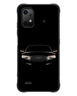Чехол для UMIDIGI Bison X20 с картинкой «Audi — ночной контур» Чехол для UMIDIGI Bison X20 с картинкой «Audi — ночной контур»