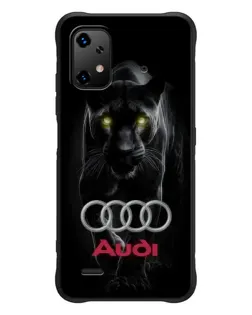 Чехол для UMIDIGI Bison X20 с картинкой «Пантера и Audi» Чехол для UMIDIGI Bison X20 с картинкой «Пантера и Audi»