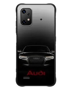 Чехол для UMIDIGI Bison X20 с картинкой «Audi — градиентный контур» Чехол для UMIDIGI Bison X20 с картинкой «Audi — градиентный контур»