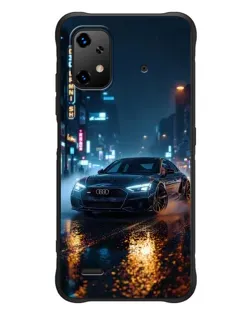 Чехол для UMIDIGI Bison X20 с картинкой «Ночной город и Audi» Чехол для UMIDIGI Bison X20 с картинкой «Ночной город и Audi»