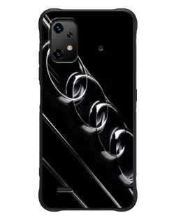 Чехол для UMIDIGI Bison X20 с картинкой «Audi — абстрактные кольца» Чехол для UMIDIGI Bison X20 с картинкой «Audi — абстрактные кольца»