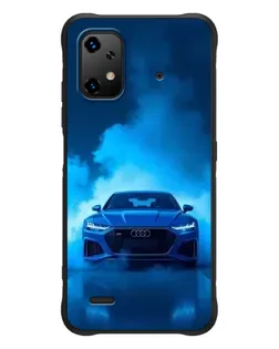 Чехол для UMIDIGI Bison X20 с картинкой «Audi — голубая энергия» Чехол для UMIDIGI Bison X20 с картинкой «Audi — голубая энергия»