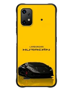 Чехол для UMIDIGI Bison X20 с картинкой «Lamborghini Huracan черный»