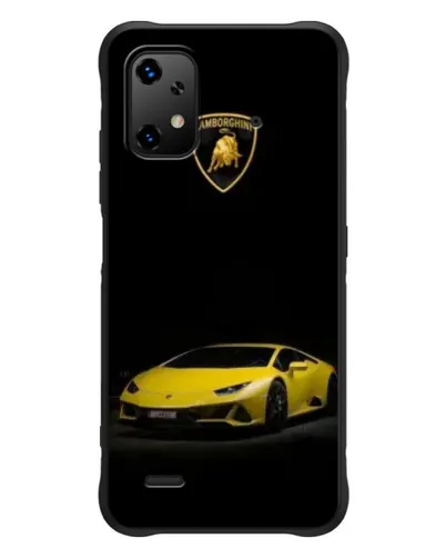 Чехол для UMIDIGI Bison X20 с картинкой «Lamborghini желтый акцент»