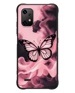 Чехол для UMIDIGI Bison X20 с картинкой «Бабочка в дыму» Чехол для UMIDIGI Bison X20 с картинкой «Бабочка в дыму»