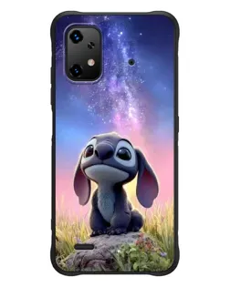 Чехол для UMIDIGI Bison X20 с картинкой «Стич на рассвете»