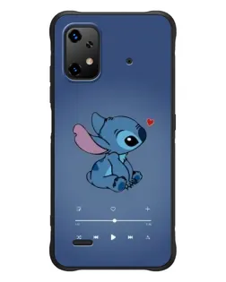 Чехол для UMIDIGI Bison X20 с картинкой «Музыкальный Stitch»