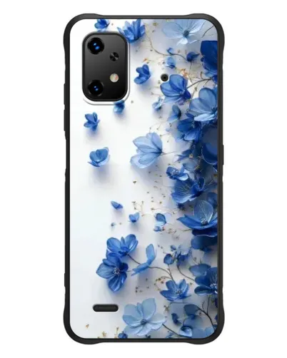 Чехол для UMIDIGI Bison X20 с картинкой «Голубой цветочный каскад» Чехол для UMIDIGI Bison X20 с картинкой «Голубой цветочный каскад»