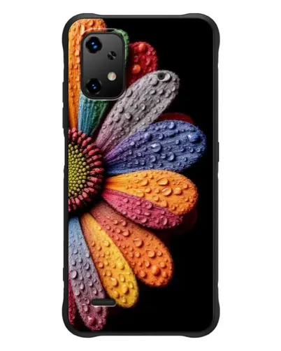 Чехол для UMIDIGI Bison X20 с картинкой «Радужный цветок» Чехол для UMIDIGI Bison X20 с картинкой «Радужный цветок»