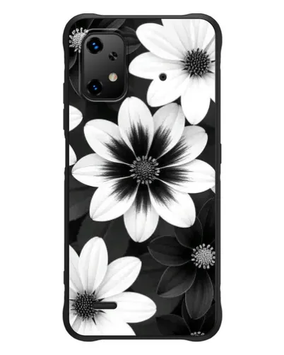 Чехол для UMIDIGI Bison X20 с картинкой «Монохромные астры» Чехол для UMIDIGI Bison X20 с картинкой «Монохромные астры»