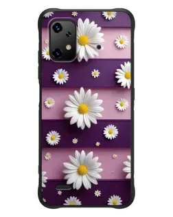Чехол для UMIDIGI Bison X20 с картинкой «Ромашки на фиолетовом» Чехол для UMIDIGI Bison X20 с картинкой «Ромашки на фиолетовом»