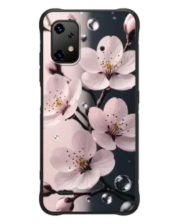 Чехол для UMIDIGI Bison X20 с картинкой «Нежная сакура и капли» Чехол для UMIDIGI Bison X20 с картинкой «Нежная сакура и капли»