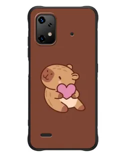 Чехол для UMIDIGI Bison X20 с картинкой «Капибара с сердцем» Чехол для UMIDIGI Bison X20 с картинкой «Капибара с сердцем»