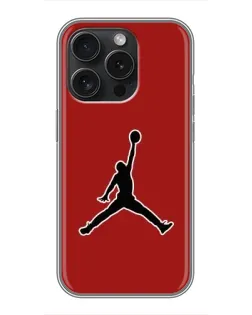 Чехол для UMIDIGI Note 100 с картинкой «Jordan Red Back»