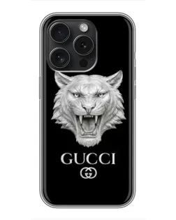 Чохол для UMIDIGI Note 100 з картинкою «Gucci — срібний лев» Чохол для UMIDIGI Note 100 з картинкою «Gucci — срібний лев»