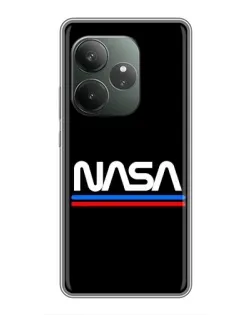 Чехол для Vivo iQOO 15 Ultra с картинкой «NASA — классика Red Blue»